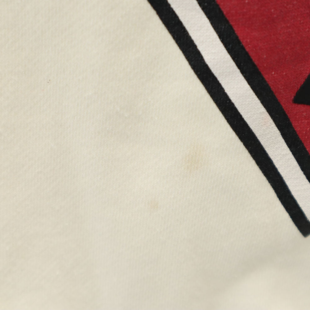 Guess ゲス 90s オールド 長袖 トレーナー L ホワイト 裏起毛 メンズ