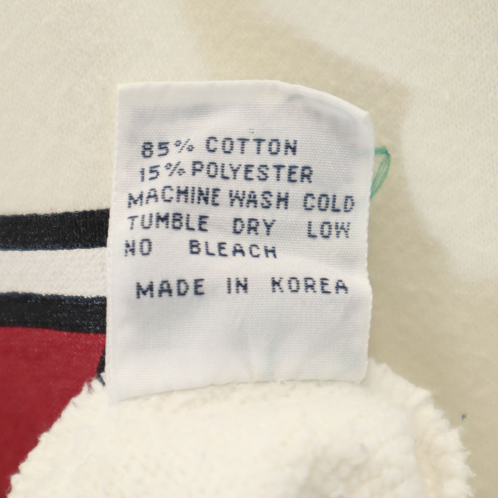 Guess ゲス 90s オールド 長袖 トレーナー L ホワイト 裏起毛 メンズ