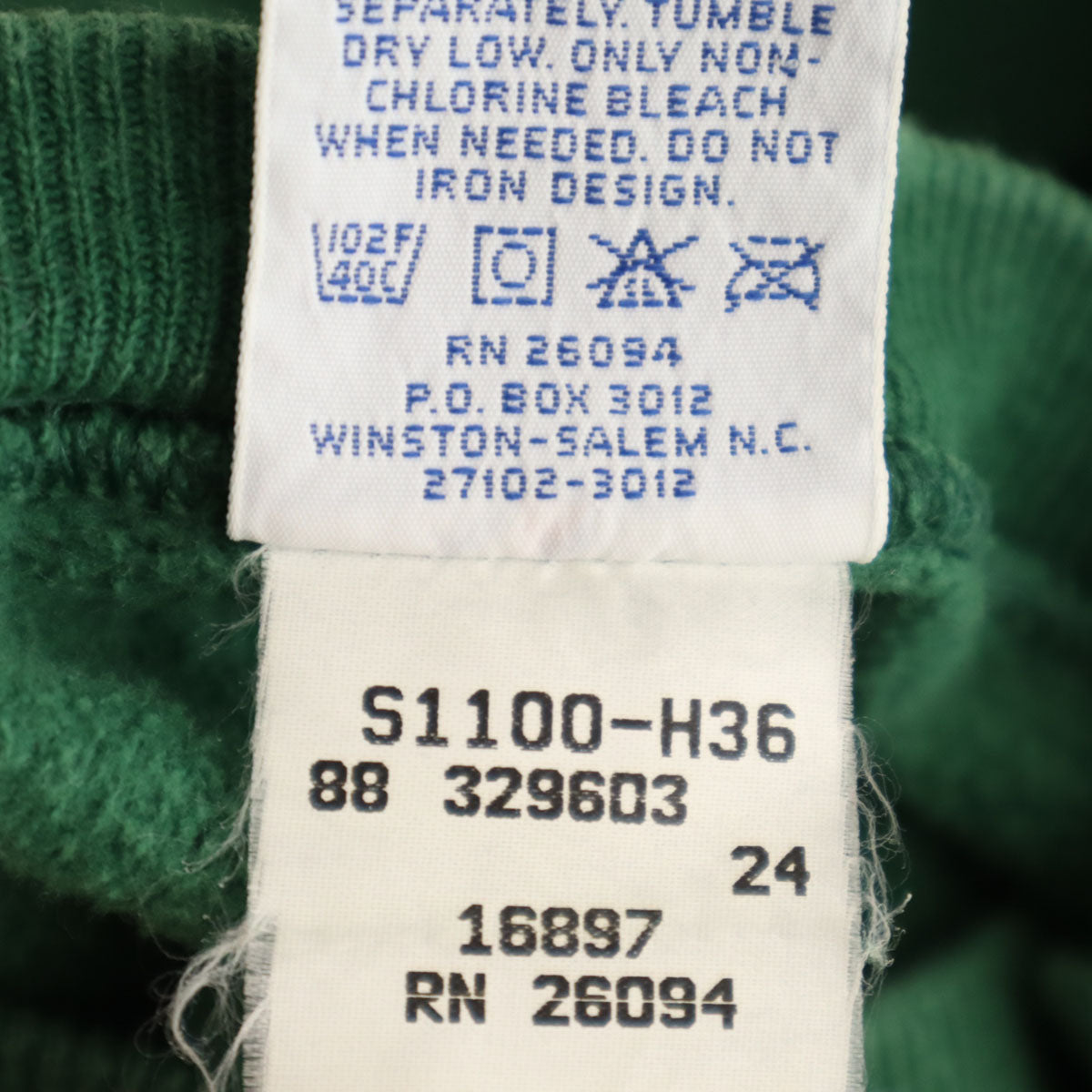 Champion チャンピオン 90s オールド 青タグ 長袖 トレーナー L グリーン 裏起毛 スウェット メンズ