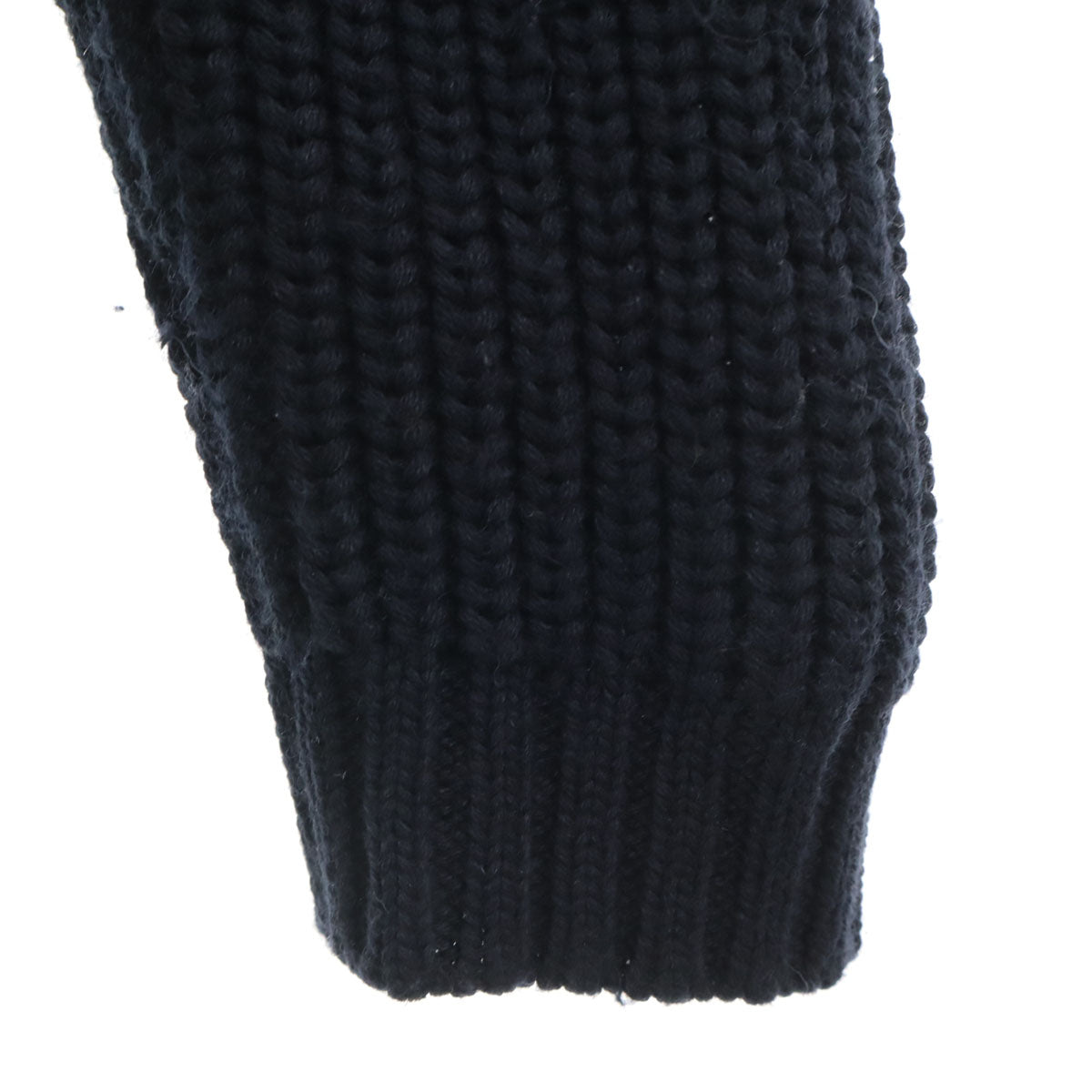 ARMANI アルマーニ 長袖 ニットカーディガン M ネイビー COLLEZIONI メンズ