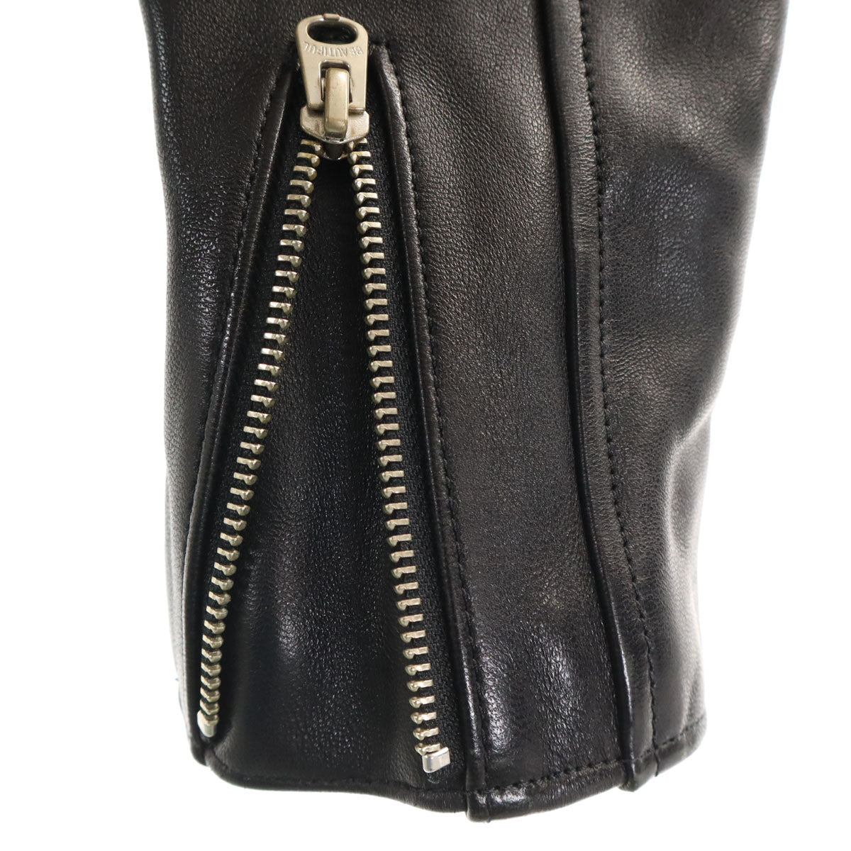 beautiful people ビューティフルピープル レザー ライダースジャケット 150 ブラック キッズ