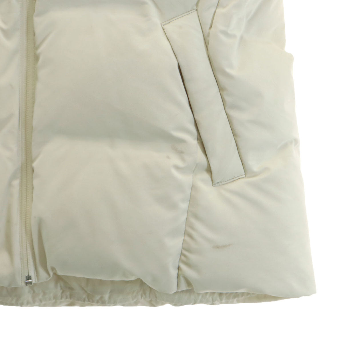 UNIQLO ユニクロ シームレス ダウンパーカ S オフホワイト レディース