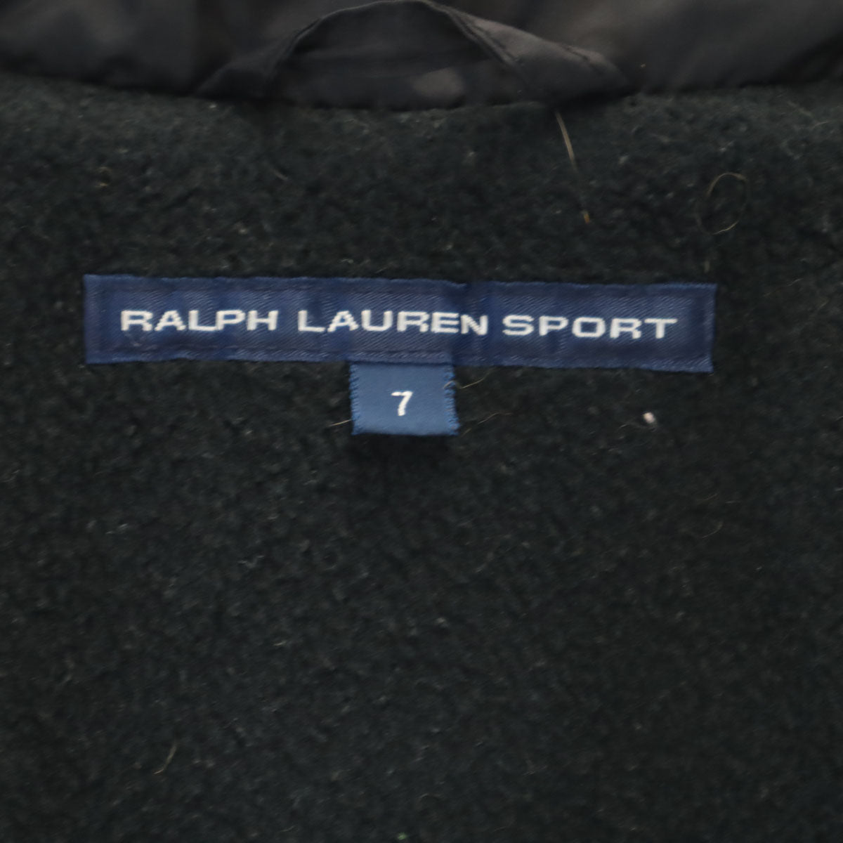 RALPH LAUREN SPORT ラルフローレンスポーツ 日本製 中綿ジャケット 7 ブラック レディース