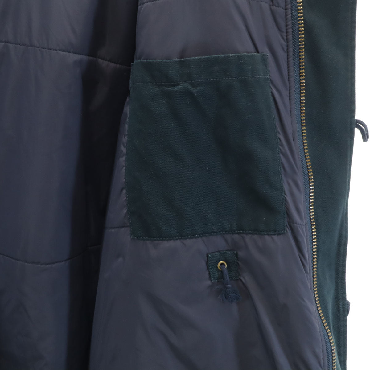 CUNE キューン モッズコート 2 深緑 中綿 メンズ