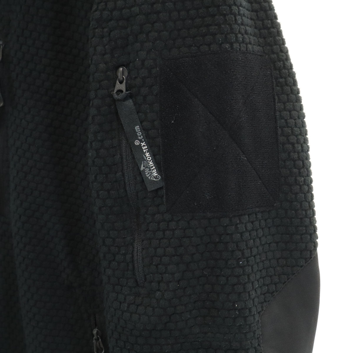 HELIKON-TEX ヘリコンテックス アルファ フーディー ジャケット S ブラック グリッド フリース タクティカル メンズ