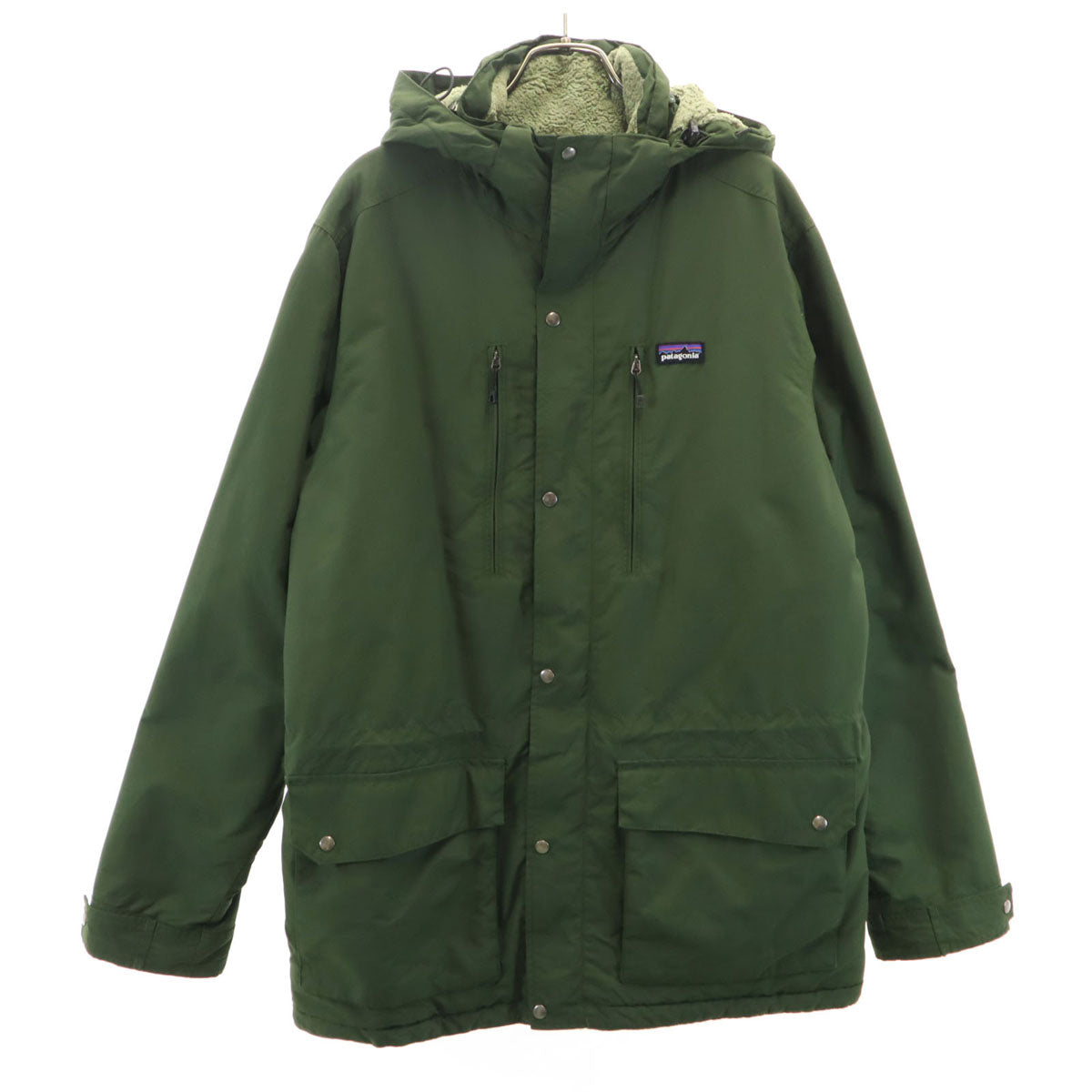 patagonia パタゴニア イスマス マウンテンパーカー M カーキ 27020FA13 アウトドア 裏ボア メンズ