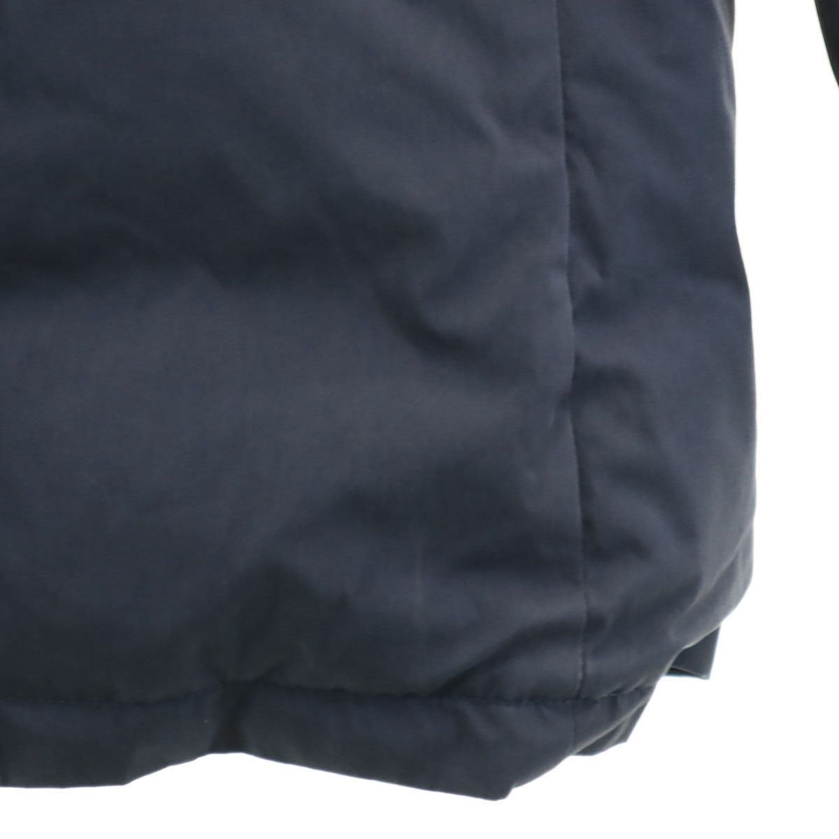 Pyrenex ピレネックス ダウンジャケット 38 ネイビー ラクーンファー付き レディース