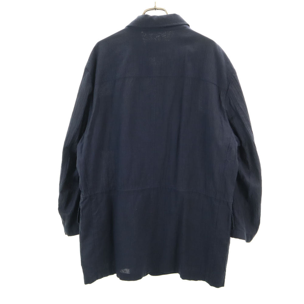 Burberrys バーバリーズ 90s オールド 日本製 ステンカラーコート LA ネイビー メンズ