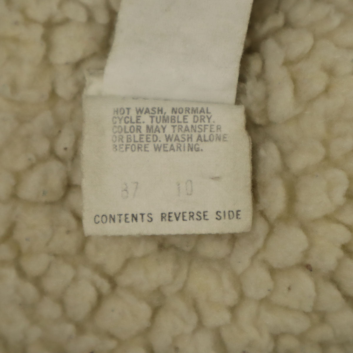 Levi's リーバイス 80s ヴィンテージ USA製 デニムジャケット 38 ウォッシュブルー 裏ボア トラッカー ジージャン メンズ