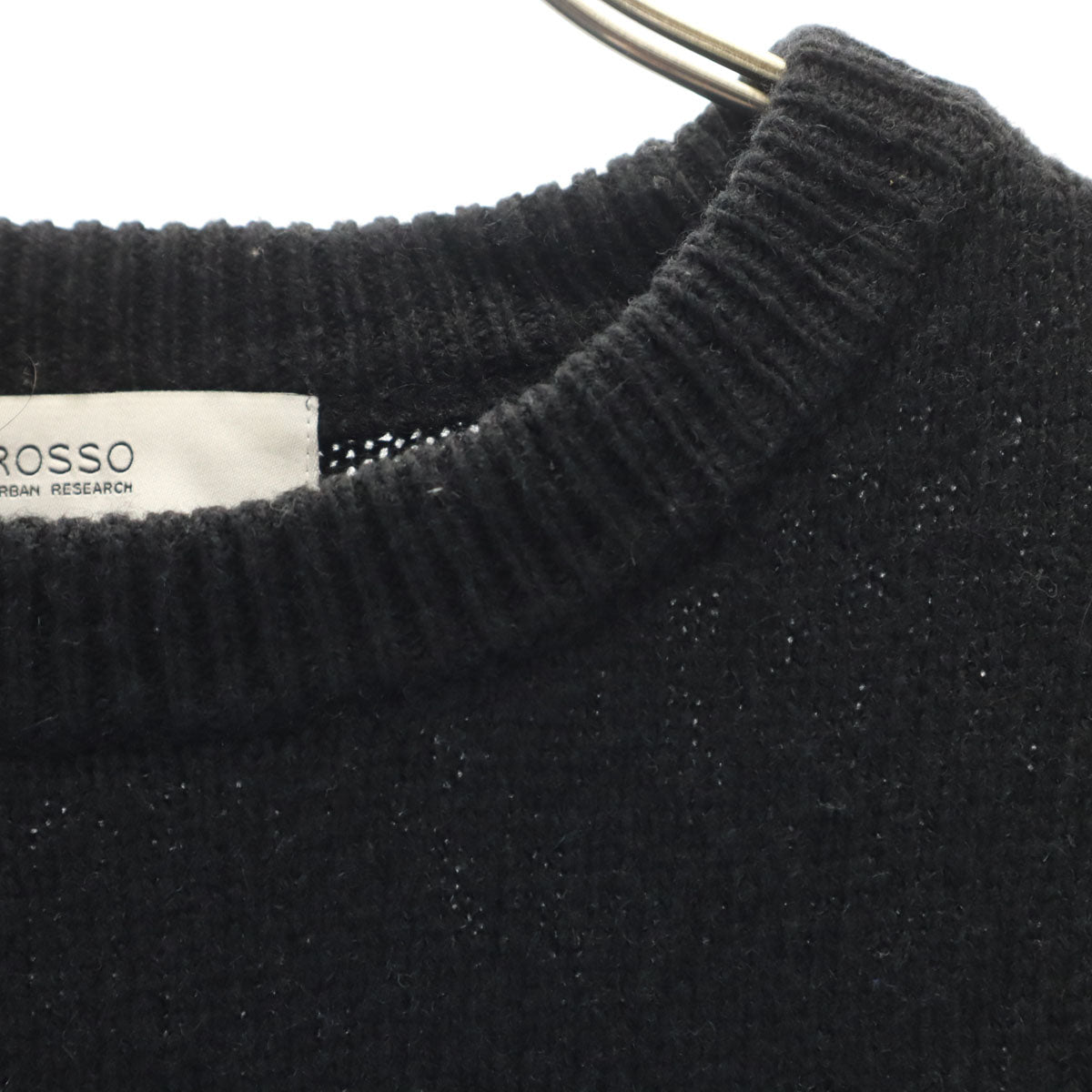 ROSSO URBAN RESEARCH ロッソ アーバンリサーチ 長袖 セーター M ブラック ニット メンズ