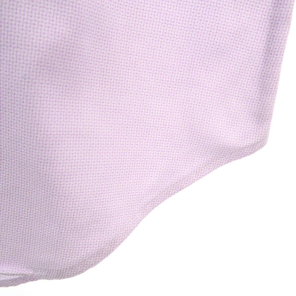 Emporio Armani エンポリオアルマーニ 長袖 コットンシャツ 41 パープル メンズ