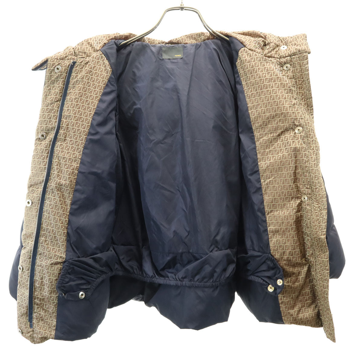FENDI フェンディ イタリア製 中綿ジャケット 8A ネイビー キッズ