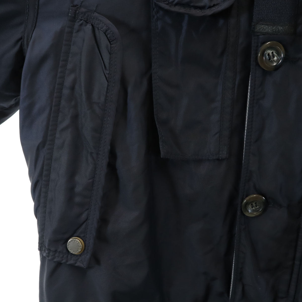 PARAJUMPERS パラジャンパーズ ダウンコート S ネイビー ライナー付き メンズ
