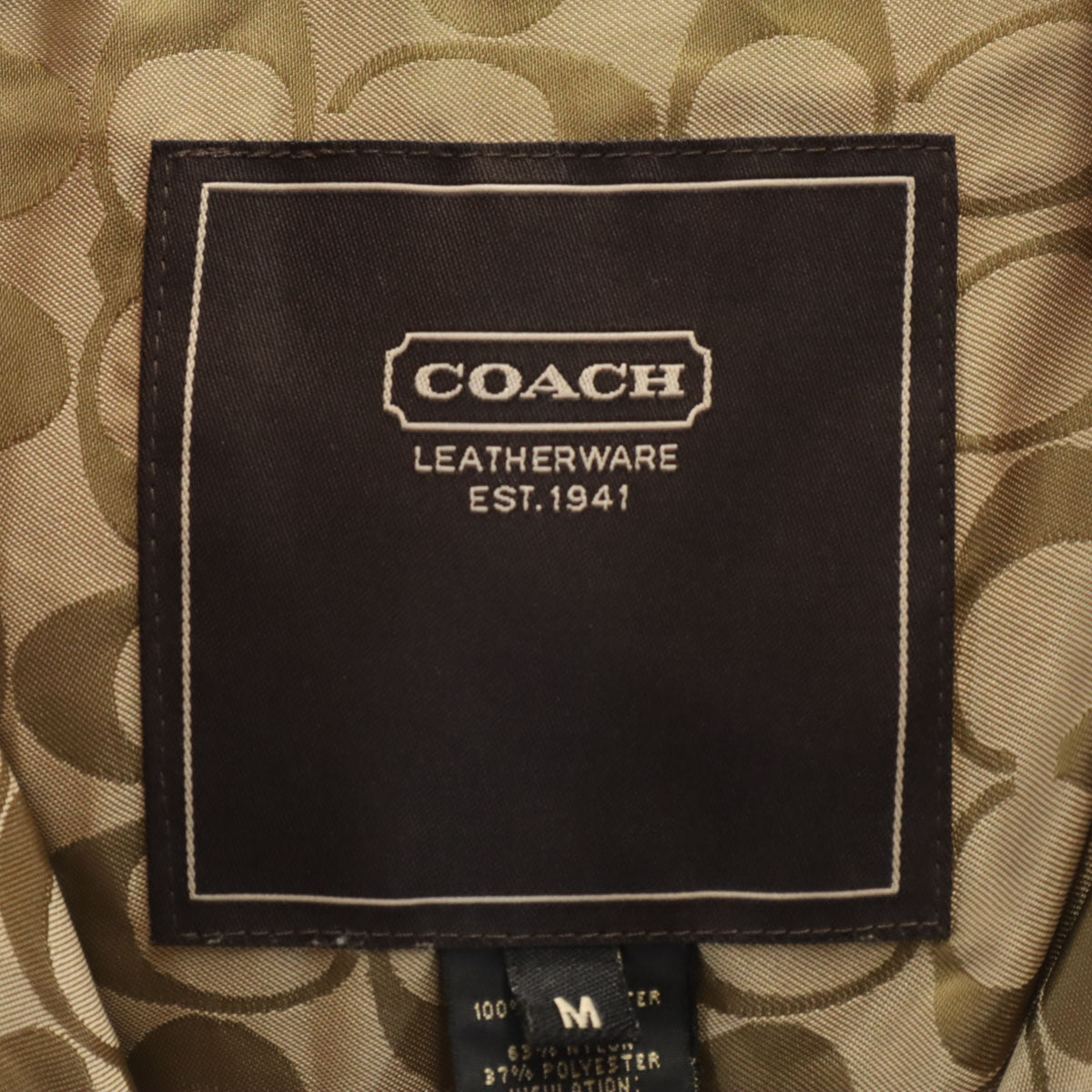 COACH コーチ ダウンジャケット M レッド系 レディース