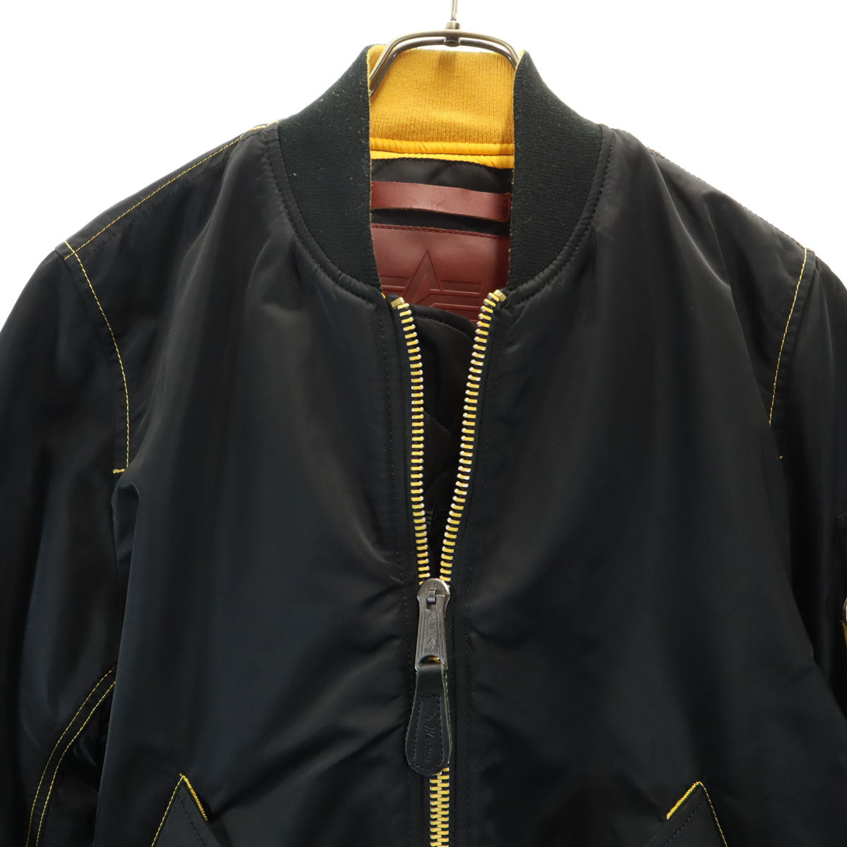 ALPHA INDUSTRIES INC アルファインダストリーズ ドクターマーチン フライトジャケット XS ブラック系 メンズ