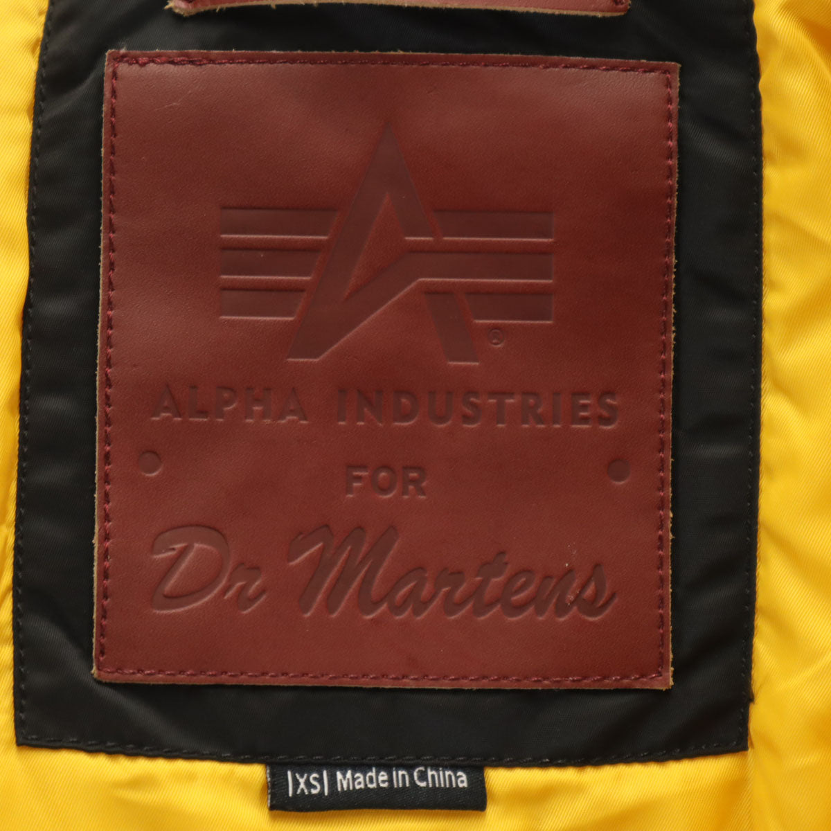 ALPHA INDUSTRIES INC アルファインダストリーズ ドクターマーチン フライトジャケット XS ブラック系 メンズ