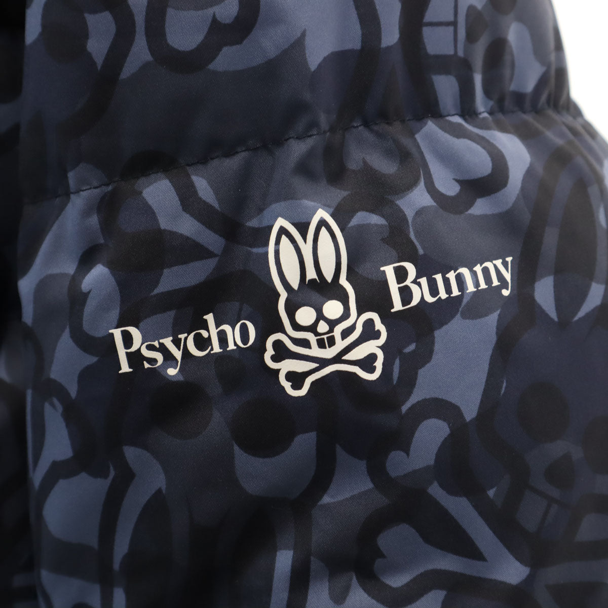 Psycho Bunny サイコバニー ダウンジャケット M ブルー系 メンズ