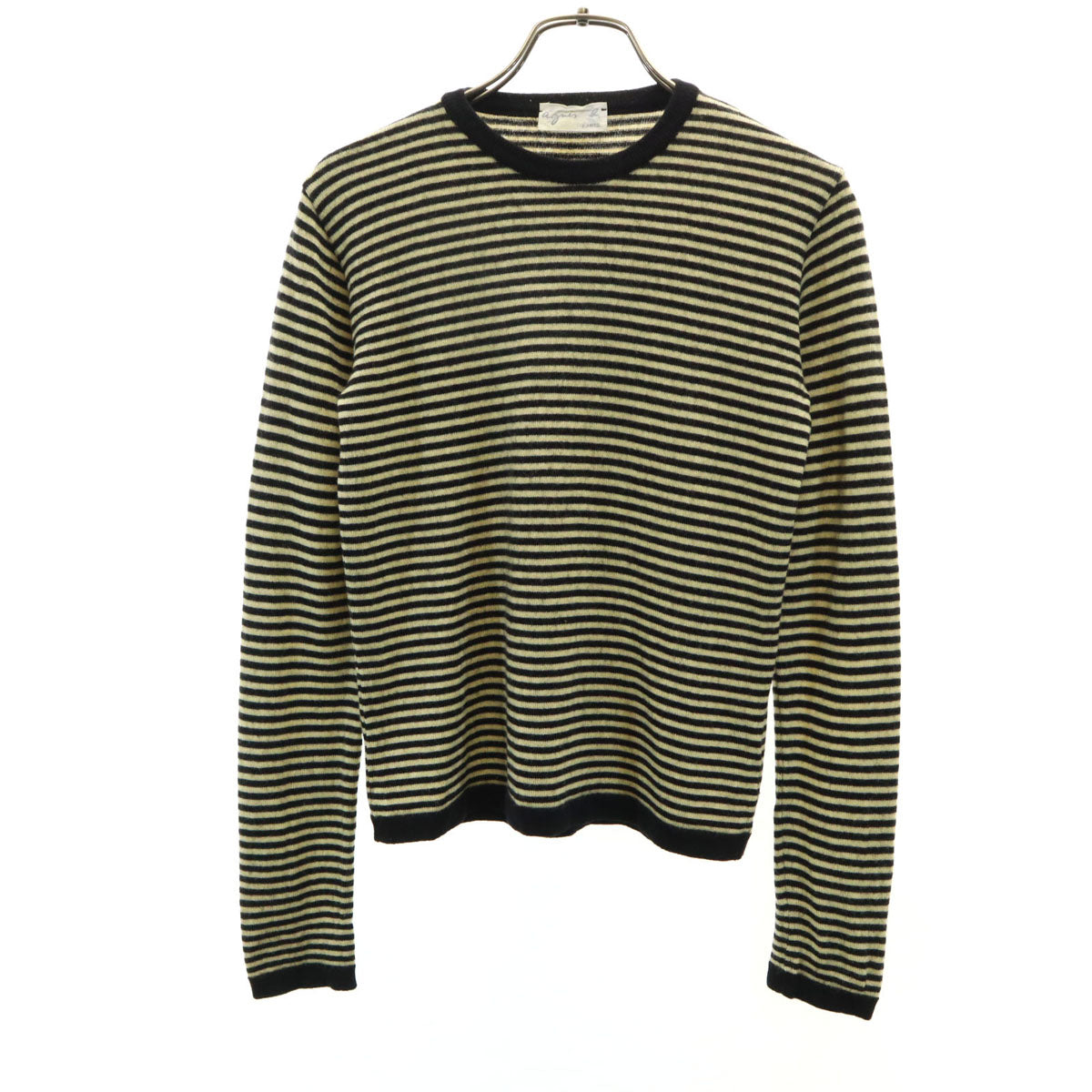 agnes b. アニエスベー フランス製 長袖 ニット 2 アイボリー系 セーター レディース