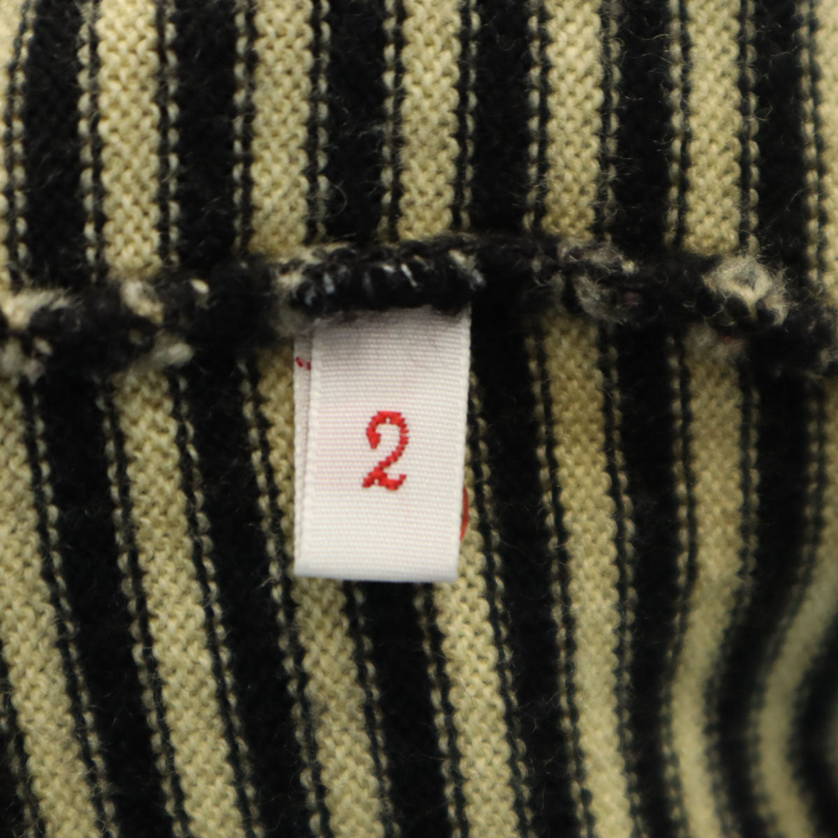 agnes b. アニエスベー フランス製 長袖 ニット 2 アイボリー系 セーター レディース