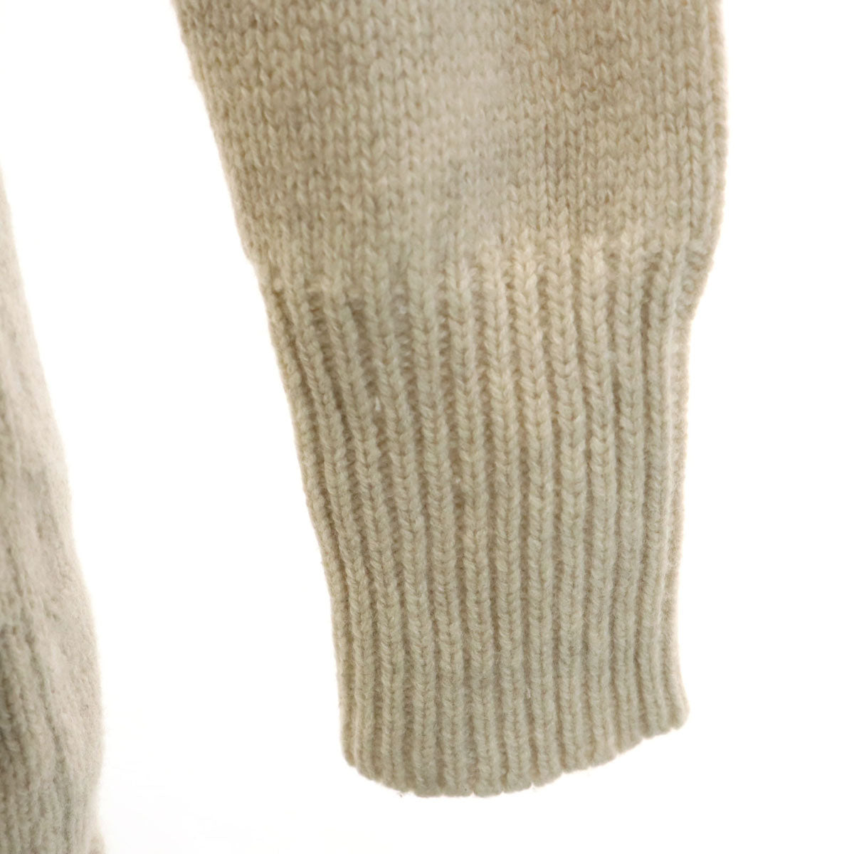 suzuki takayuki スズキタカユキ 日本製 ウール カシミヤブレンド 長袖 ニット ベージュ系 セーター レディース