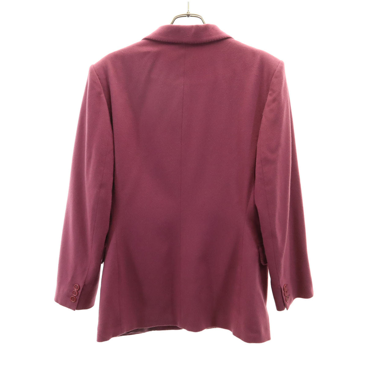 MAX MARA マックスマーラ ウール カシミヤブレンド テーラードジャケット 40 パープル系 レディース