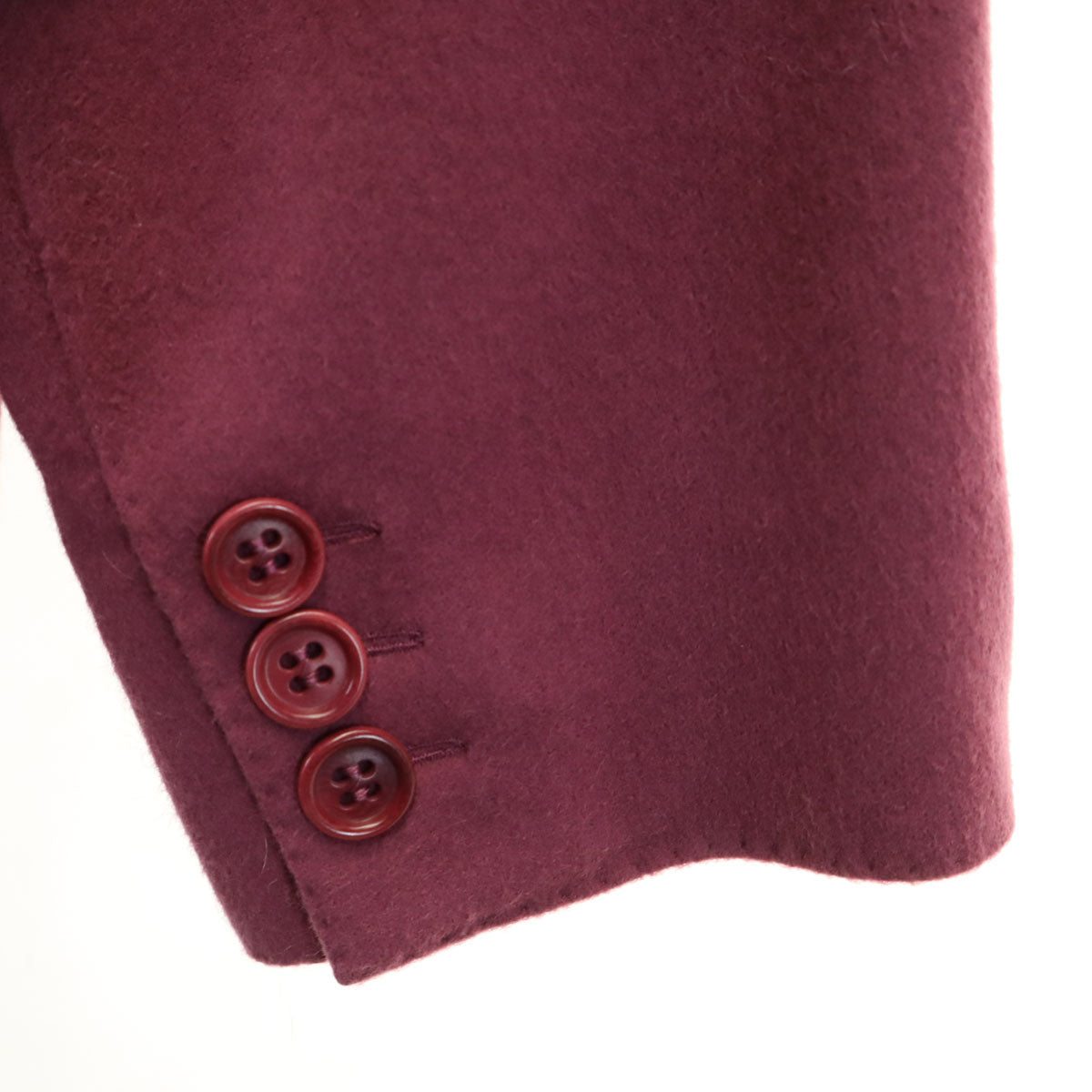 MAX MARA マックスマーラ ウール カシミヤブレンド テーラードジャケット 40 パープル系 レディース