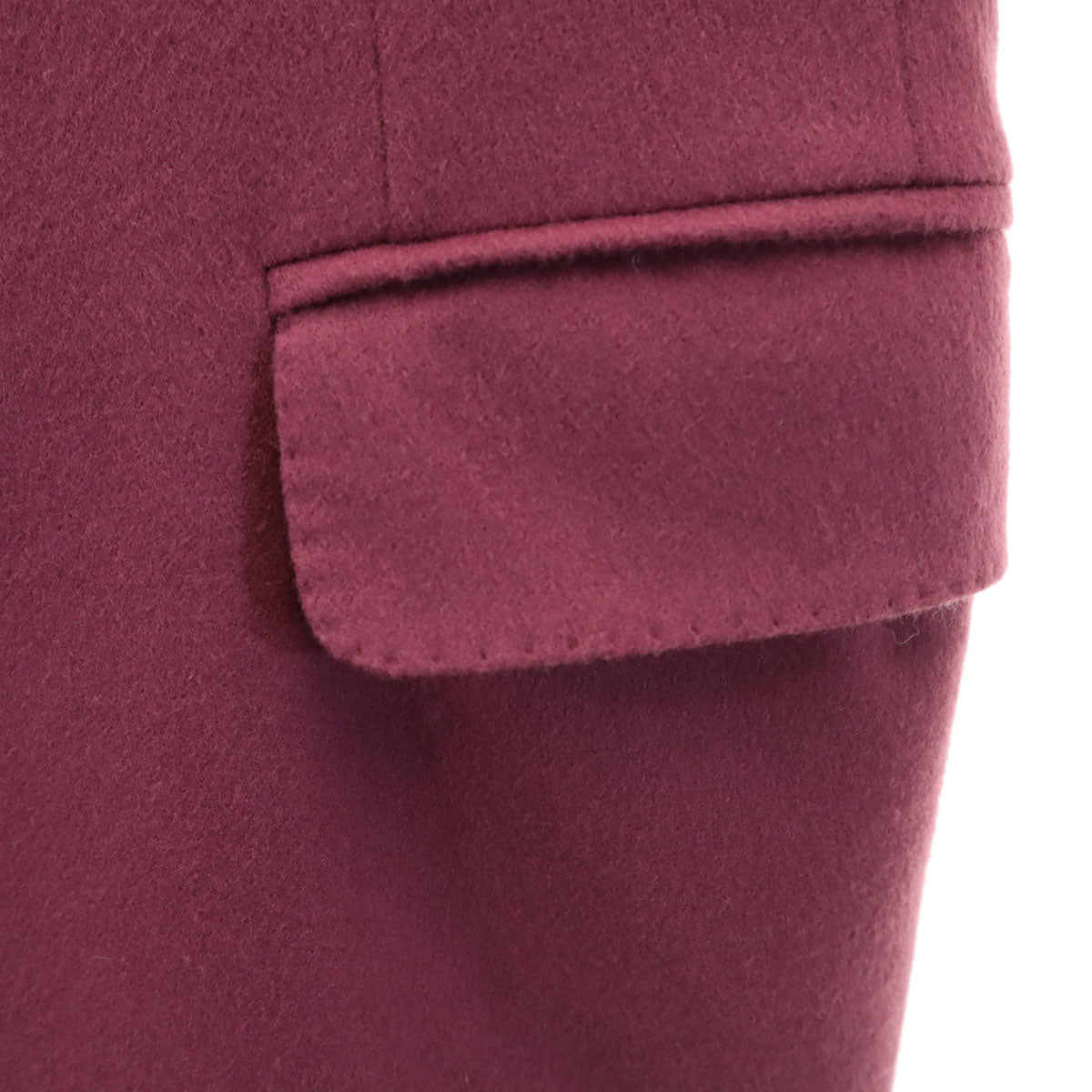 MAX MARA マックスマーラ ウール カシミヤブレンド テーラードジャケット 40 パープル系 レディース