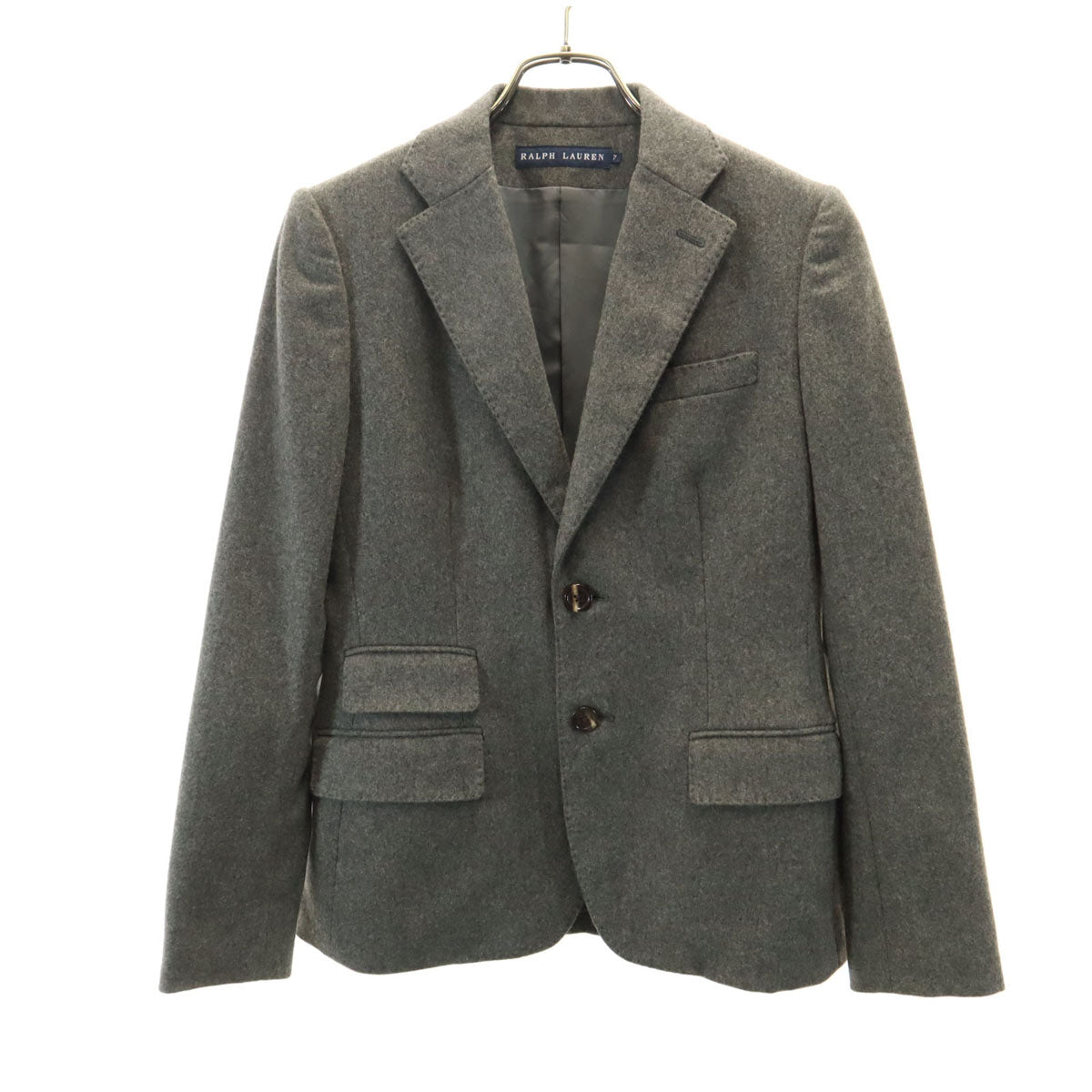 RALPH LAUREN ラルフローレン ウールブレンド テーラードジャケット 7 グレー キッズ