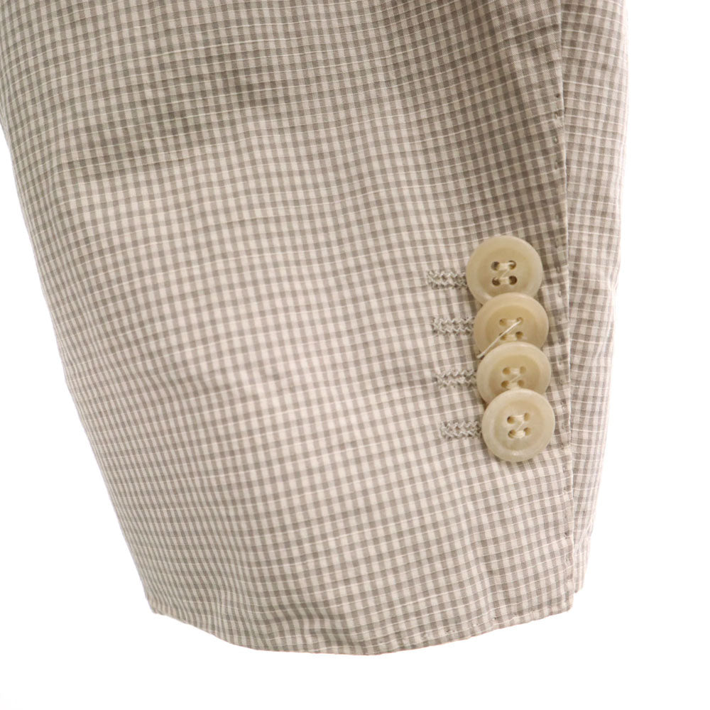 BOSS HUGO BOSS ボスヒューゴボス トルコ製 テーラードジャケット 52 グレー メンズ