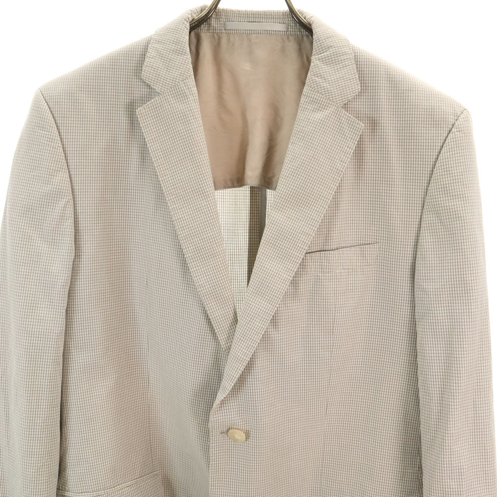 BOSS HUGO BOSS ボスヒューゴボス トルコ製 テーラードジャケット 52 グレー メンズ