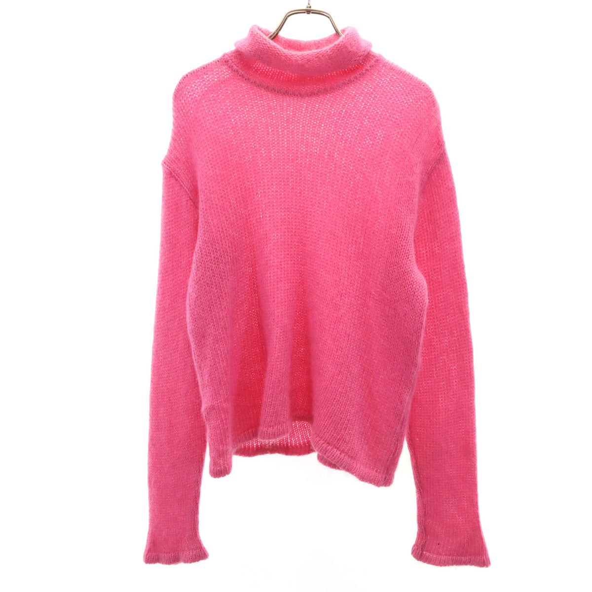 agnes b. アニエスベー フランス製 ウールブレンド 長袖 ニット 3 ピンク セーター レディース