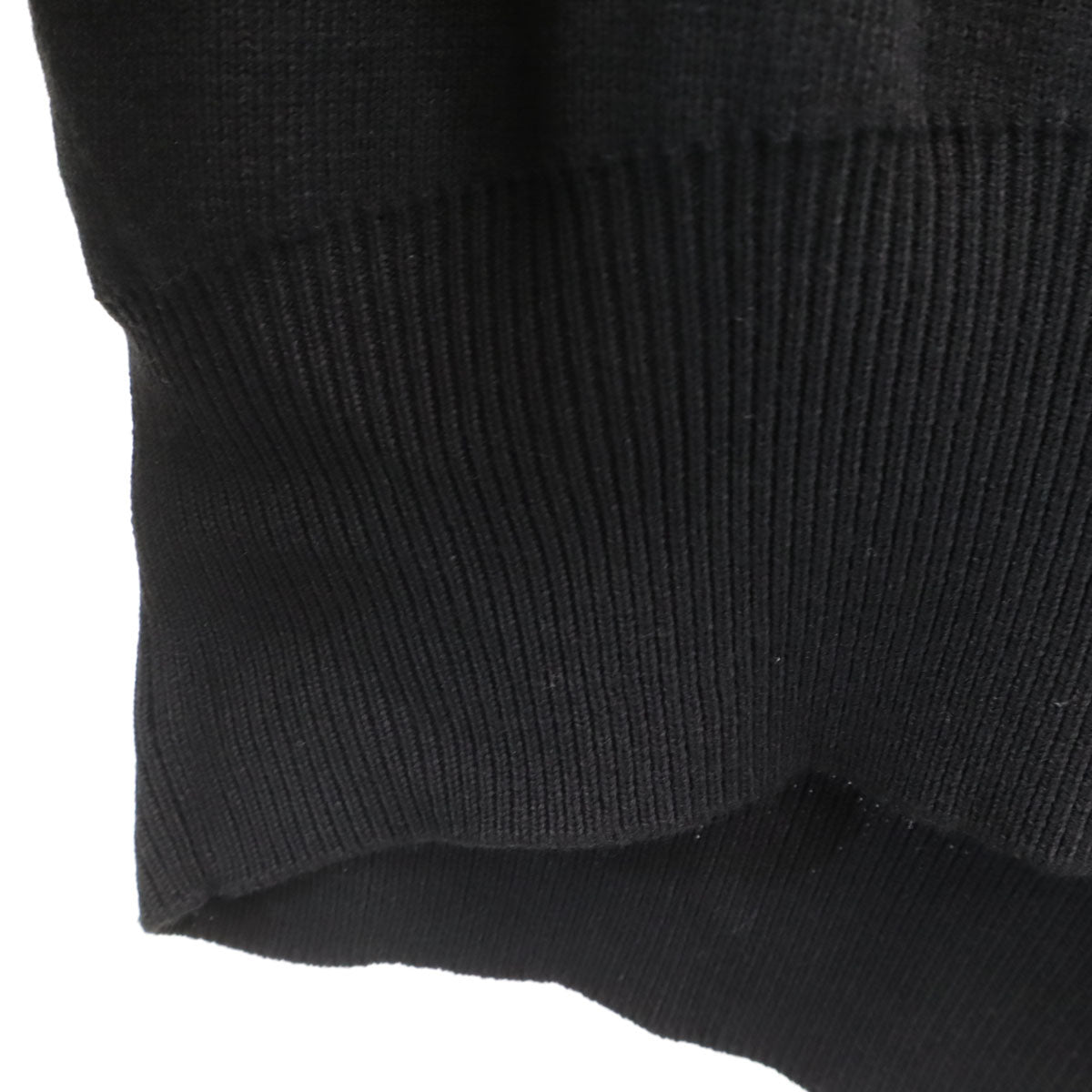 未使用 eimy istoire エイミーイストワール 長袖 スリーブファー セーター F ブラック ニット レディース