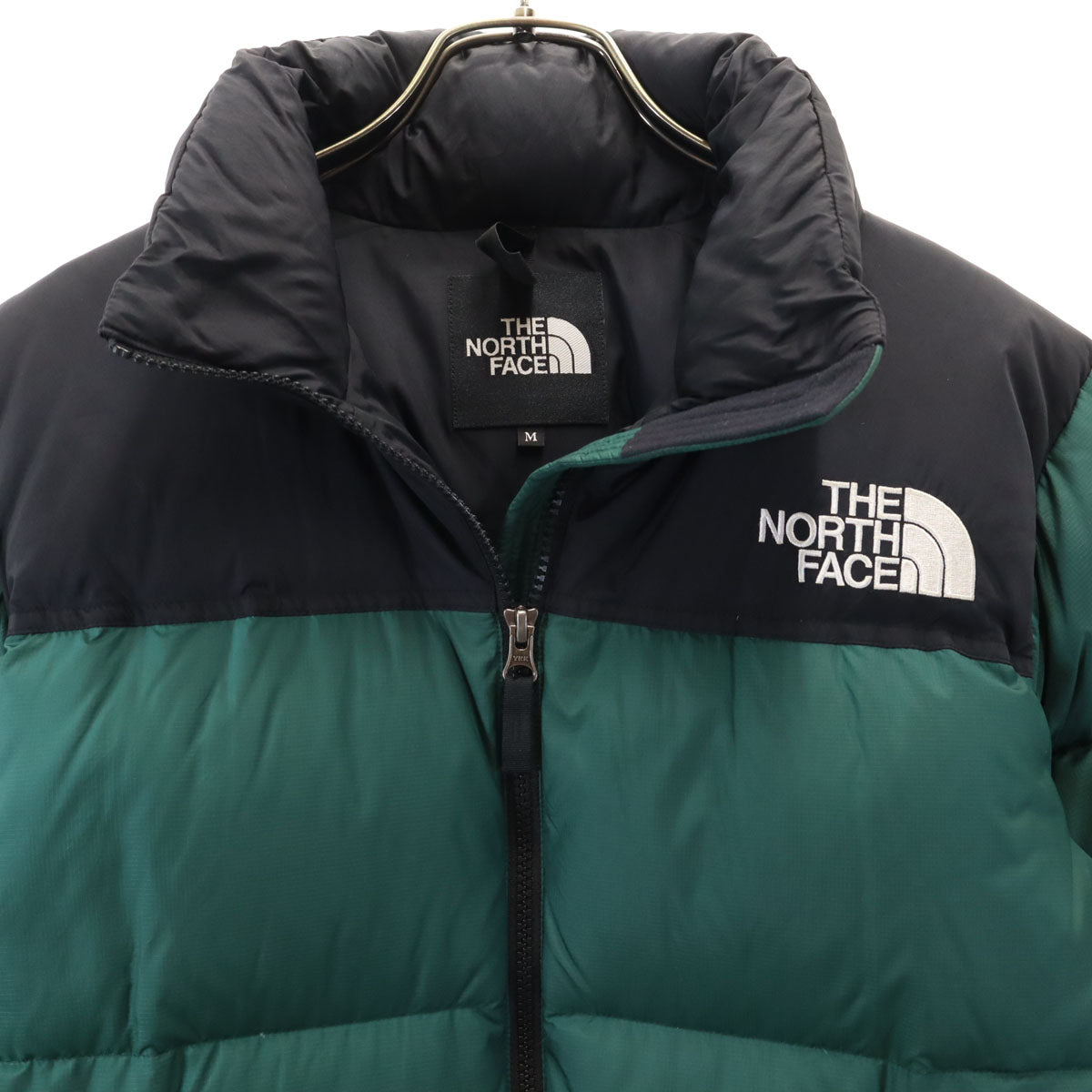 THE NORTH FACE ノースフェイス ヌプシ ダウンジャケット M グリーン系 ND91841 アウトドア メンズ