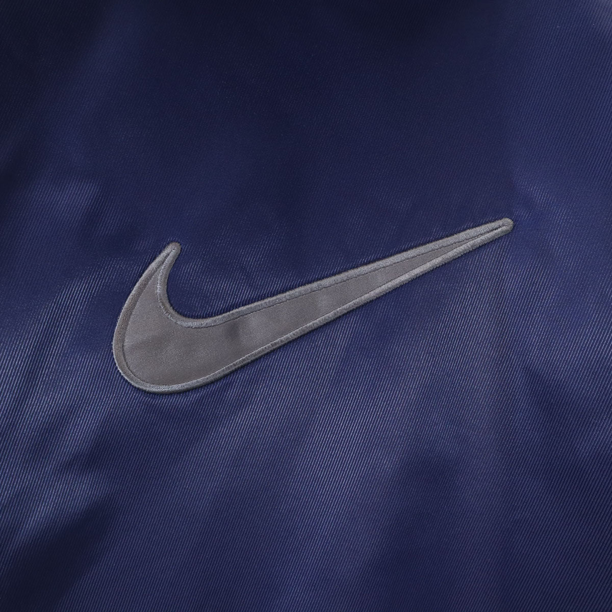 NIKE ナイキ 90s 00s オールド 白タグ 中綿 ベンチコート M(10-12) ネイビー系 キッズ