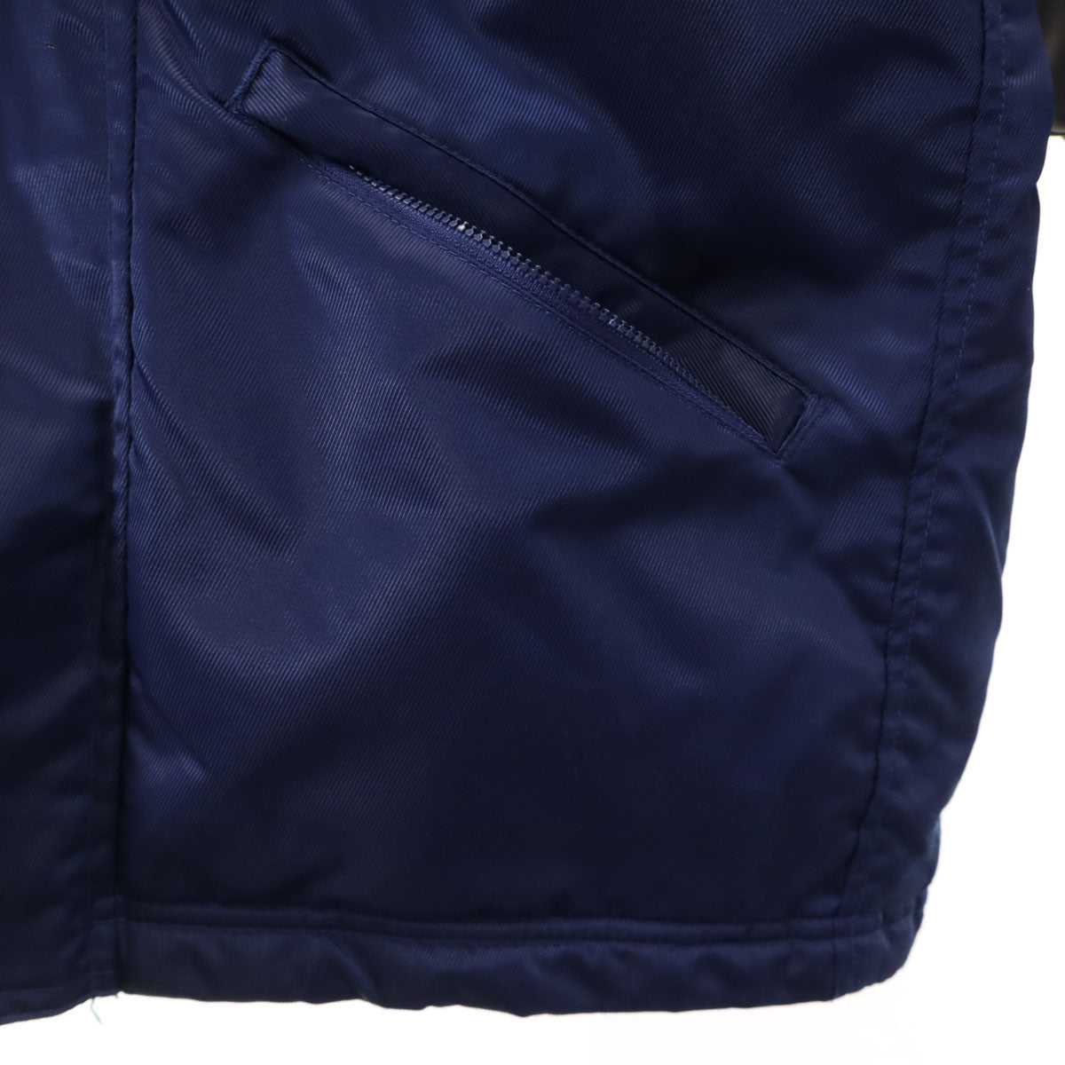 NIKE ナイキ 90s 00s オールド 白タグ 中綿 ベンチコート M(10-12) ネイビー系 キッズ