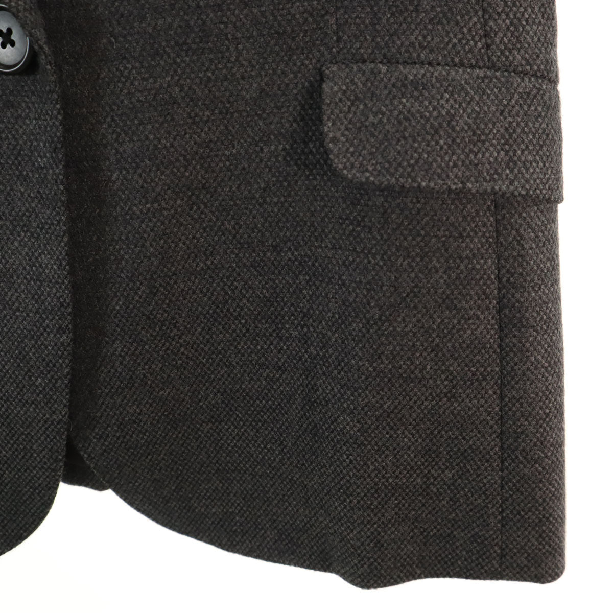 UNITED ARROWS ユナイテッドアローズ ウールブレンド 日本製 テーラードジャケット 38 グレー レディース