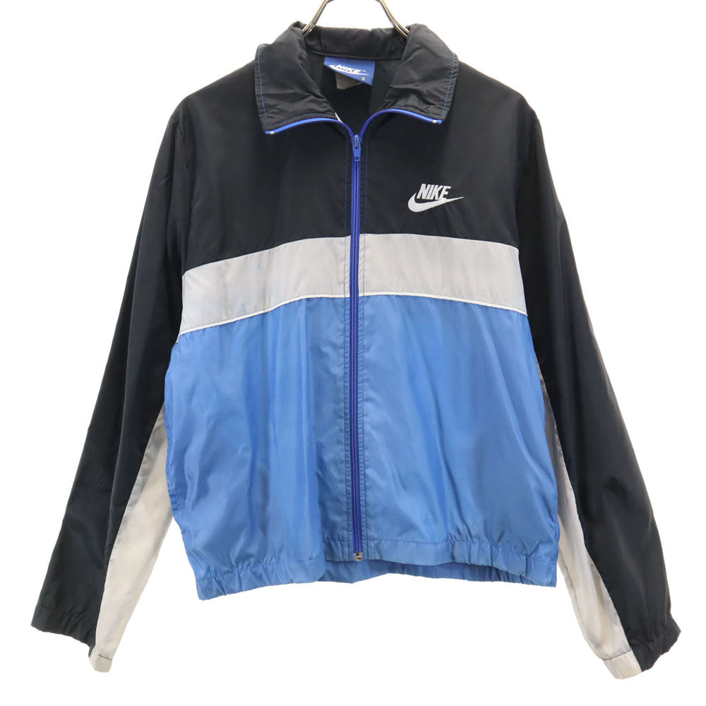 NIKE ナイキ 80s ヴィンテージ 紺タグ マルチカラー ナイロンジャケット S メンズ