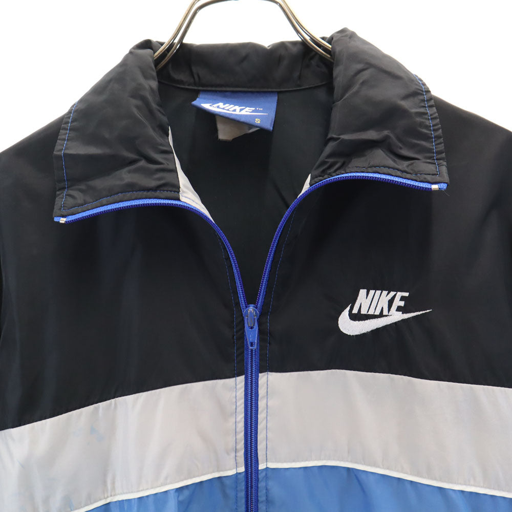 NIKE ナイキ 80s ヴィンテージ 紺タグ マルチカラー ナイロンジャケット S メンズ