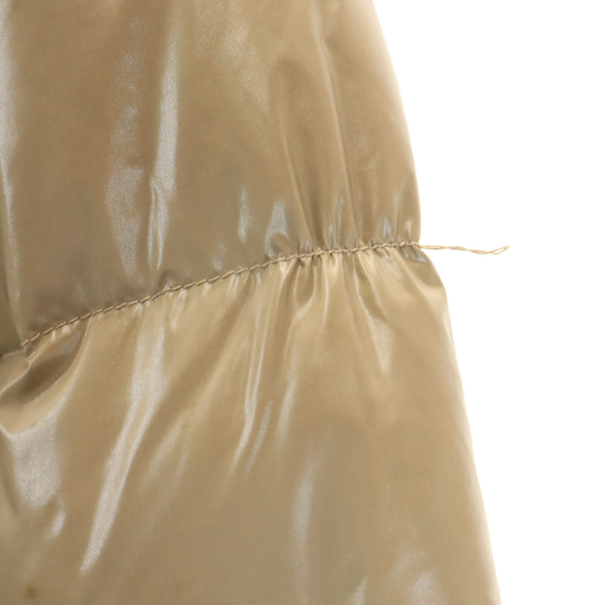 DUVETICA デュベティカ ブルガリア製 THIA ダウンジャケット 42 グレージュ系 レディース