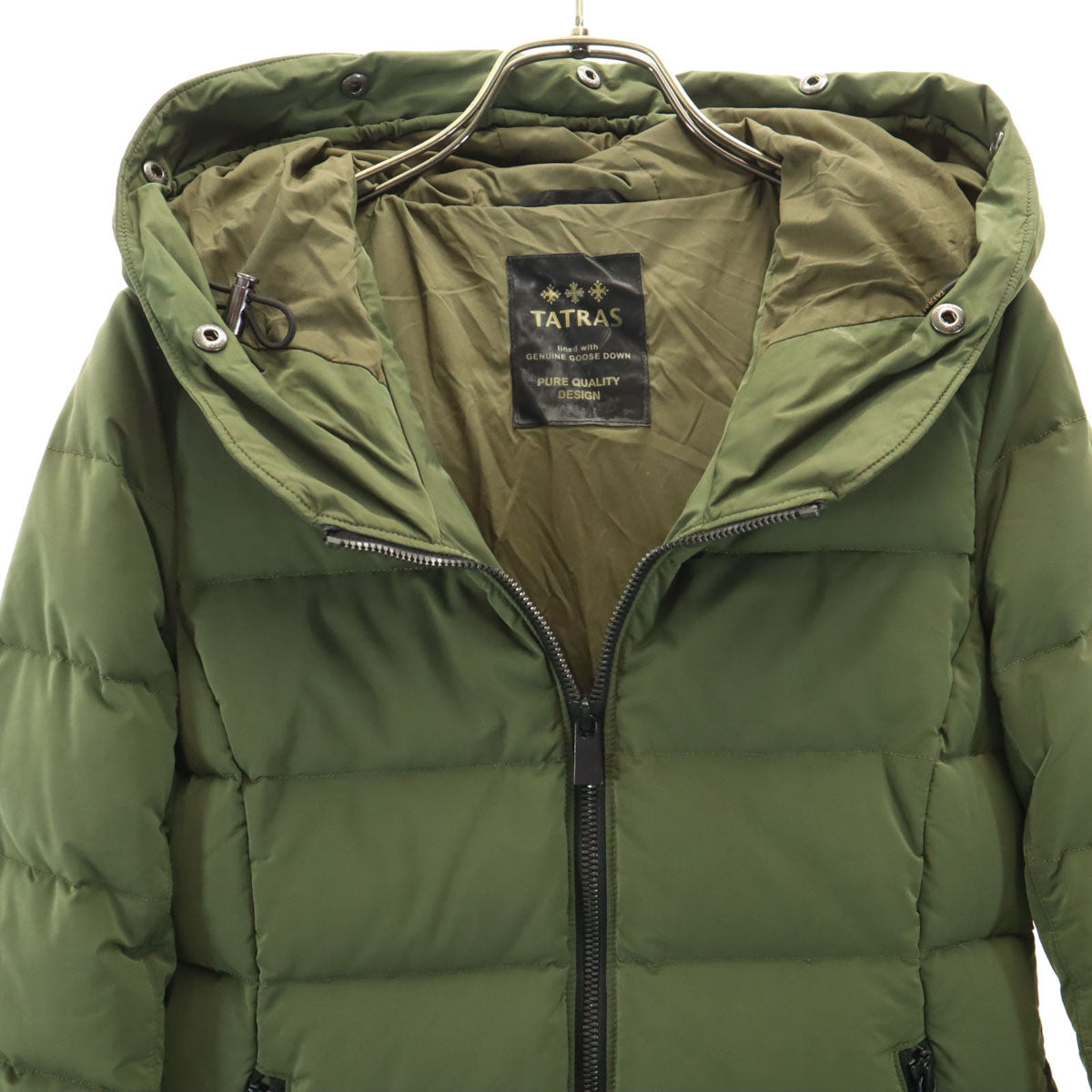 TATRAS タトラス ポーランド製 ダウンジャケット 2 カーキ レディース