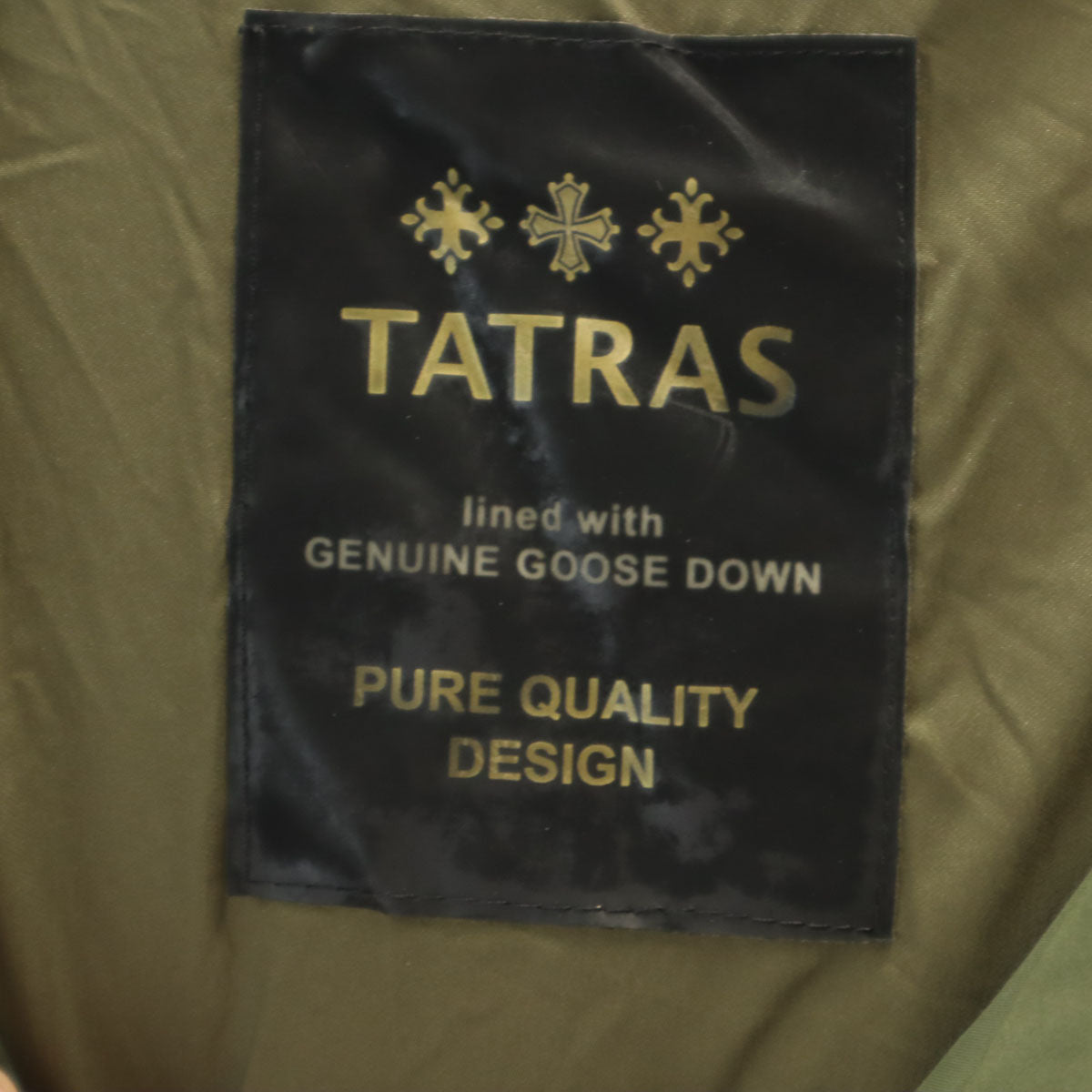 TATRAS タトラス ポーランド製 ダウンジャケット 2 カーキ レディース