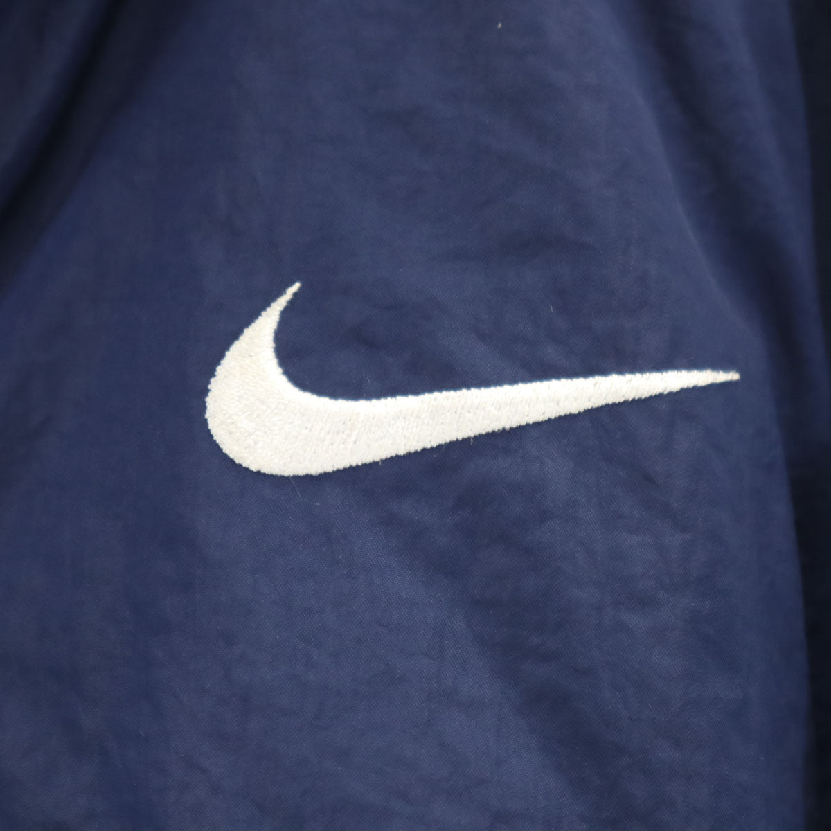 NIKE ナイキ 90s 00s オールド 白タグ 中綿ジャケット M ネイビー キッズ