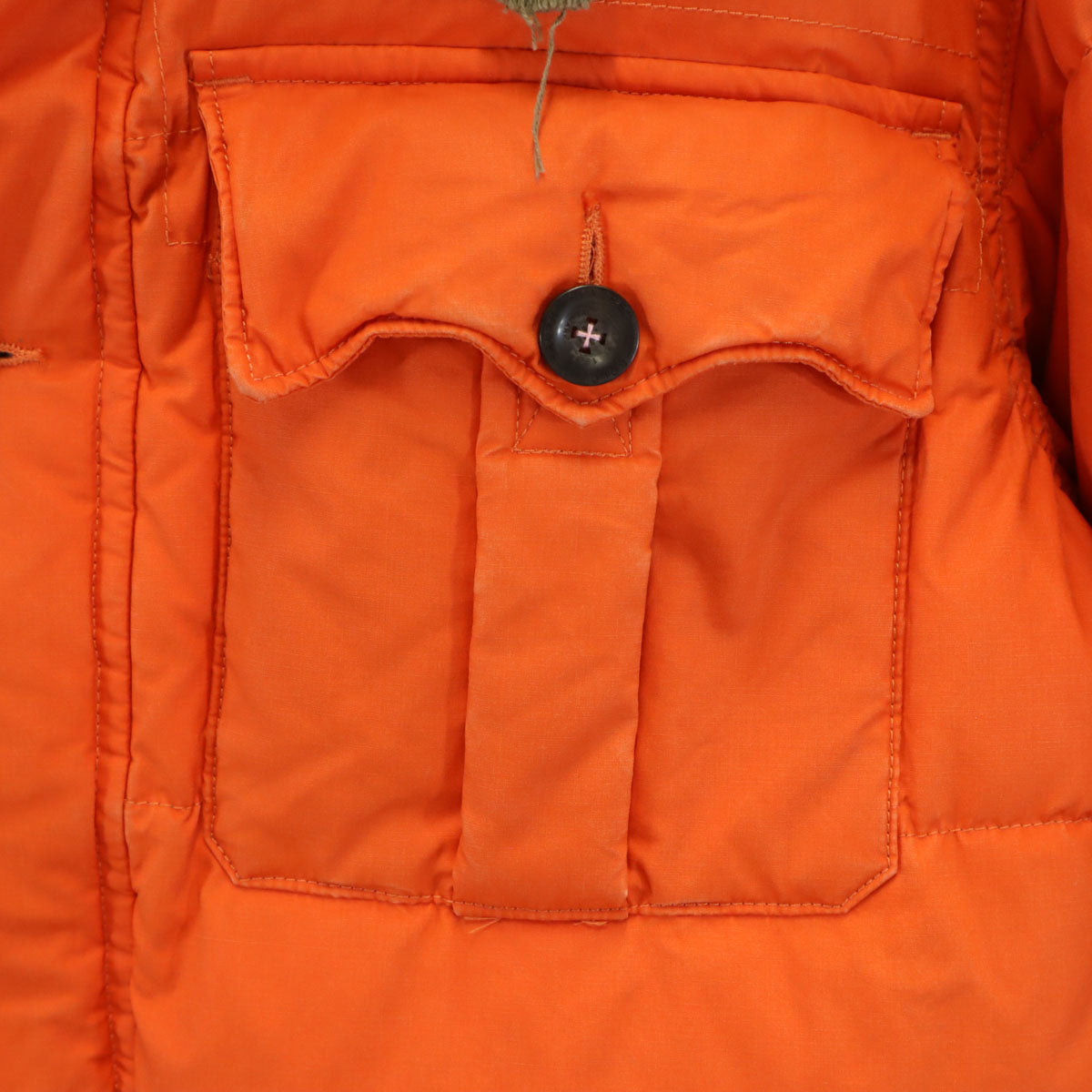 Polo by Ralph Lauren ポロバイラルフローレン ワックスコーティング加工 ダウンジャケット S オレンジ メンズ