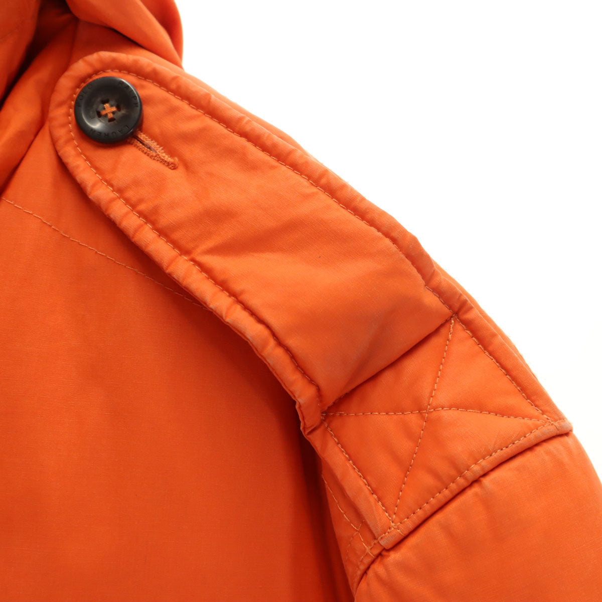 Polo by Ralph Lauren ポロバイラルフローレン ワックスコーティング加工 ダウンジャケット S オレンジ メンズ