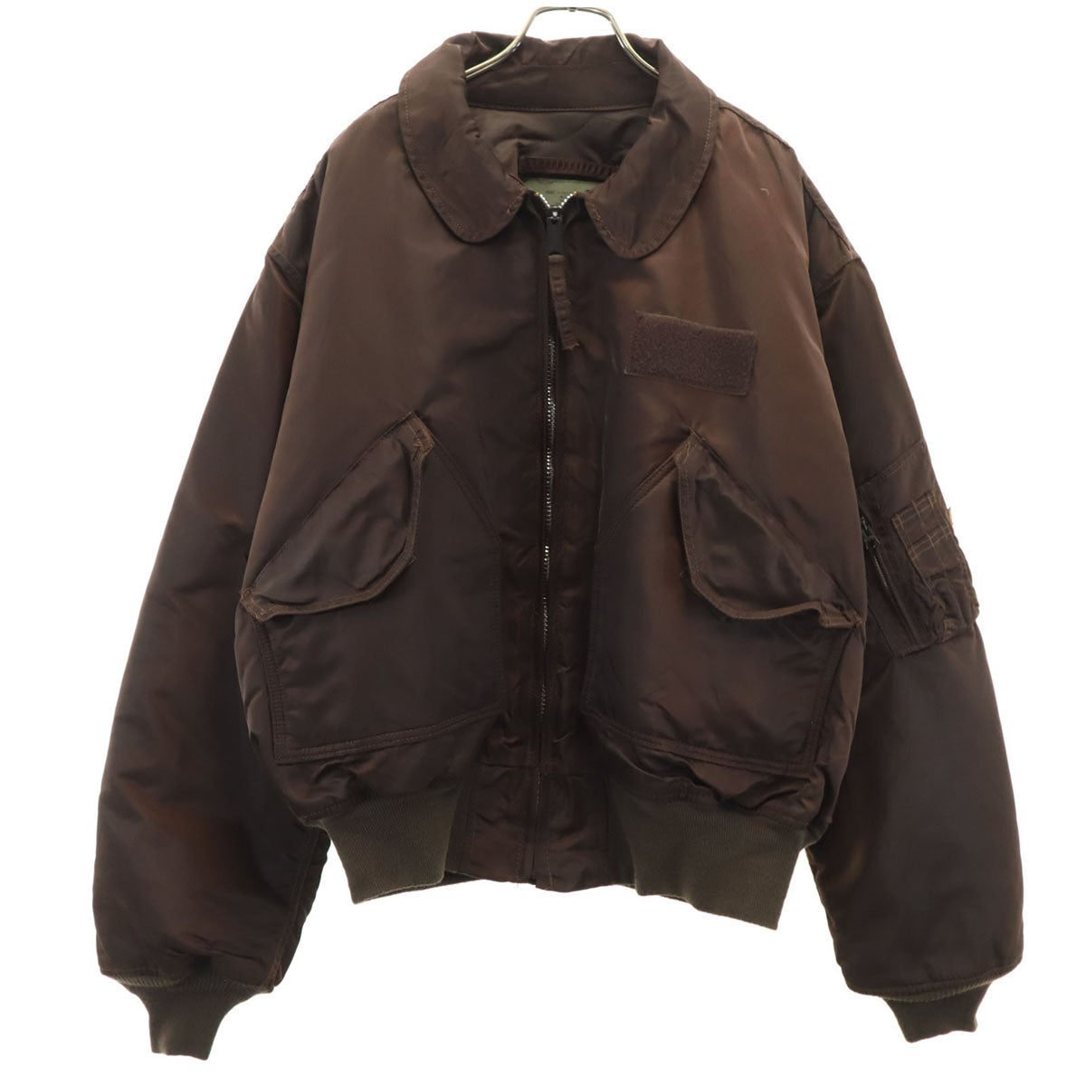 ALPHA INDUSTRIES INC アルファインダストリーズ USA製 フライトジャケット XXL ブラウン ビッグサイズ メンズ
