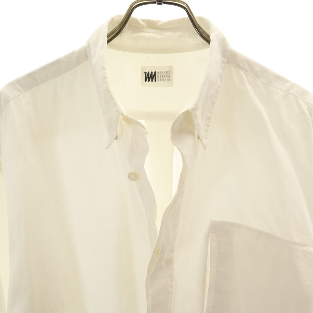 MIYAKE DESIGN STUDIO ミヤケデザインスタジオ 90s オールド 長袖 シャツ ホワイト メンズ