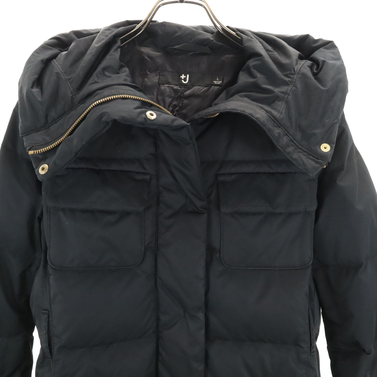 UNIQLO +J ユニクロ プラスジェイ ダウンジャケット L ブラック レディース