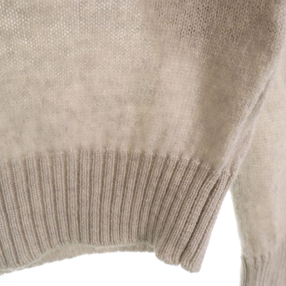 JIL SANDER ジルサンダー イタリア製 ウールブレンド 長袖 セーター 46 グレー メンズ
