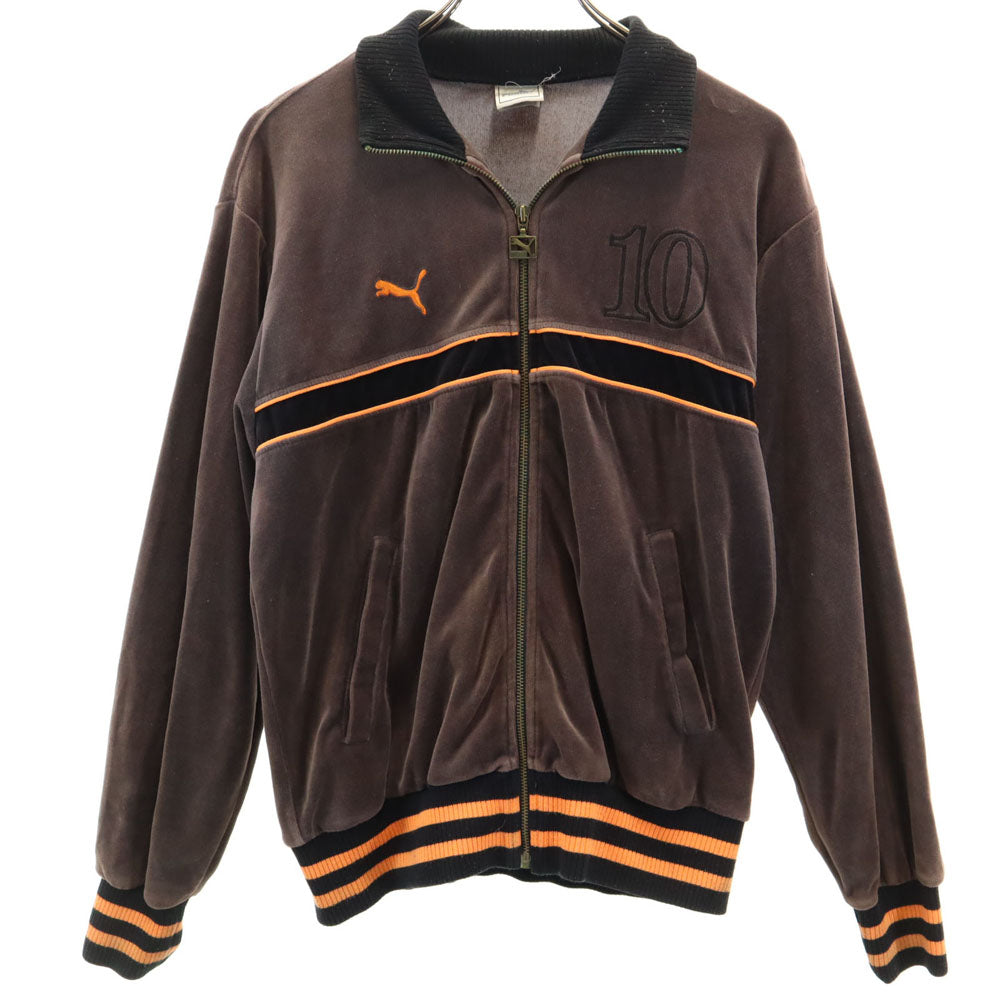 プーマ 90s オールド ヒットユニオン ナンバリング トラックジャケット M ブラウン PUMA メンズ