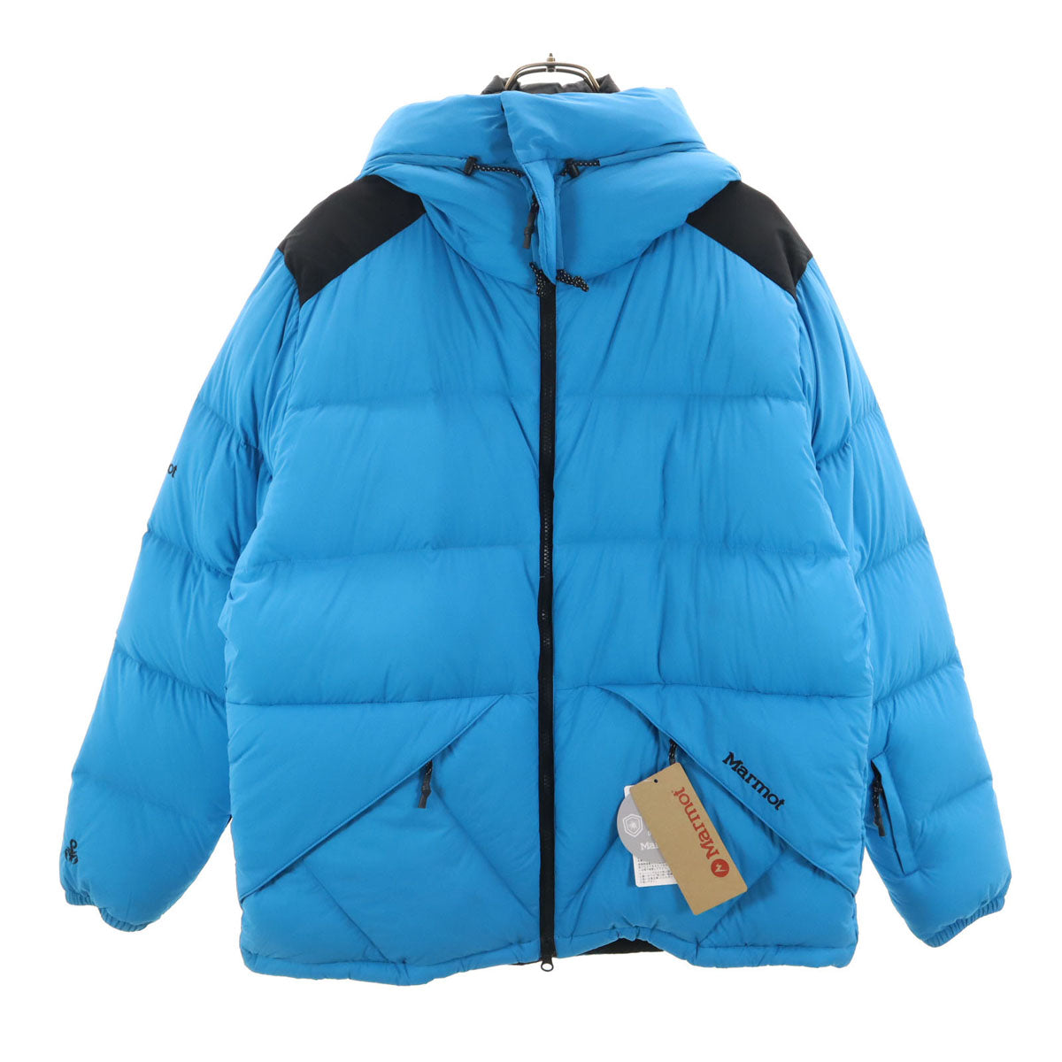 未使用 MARMOT マーモット パルバット ダウンパーカー L 水色 アウトドア メンズ
